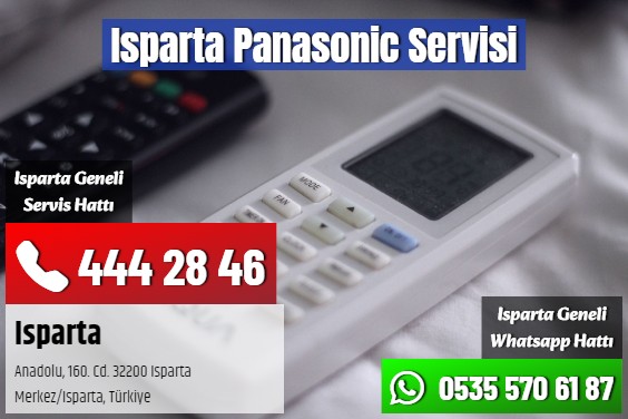 Isparta Panasonic Servisi