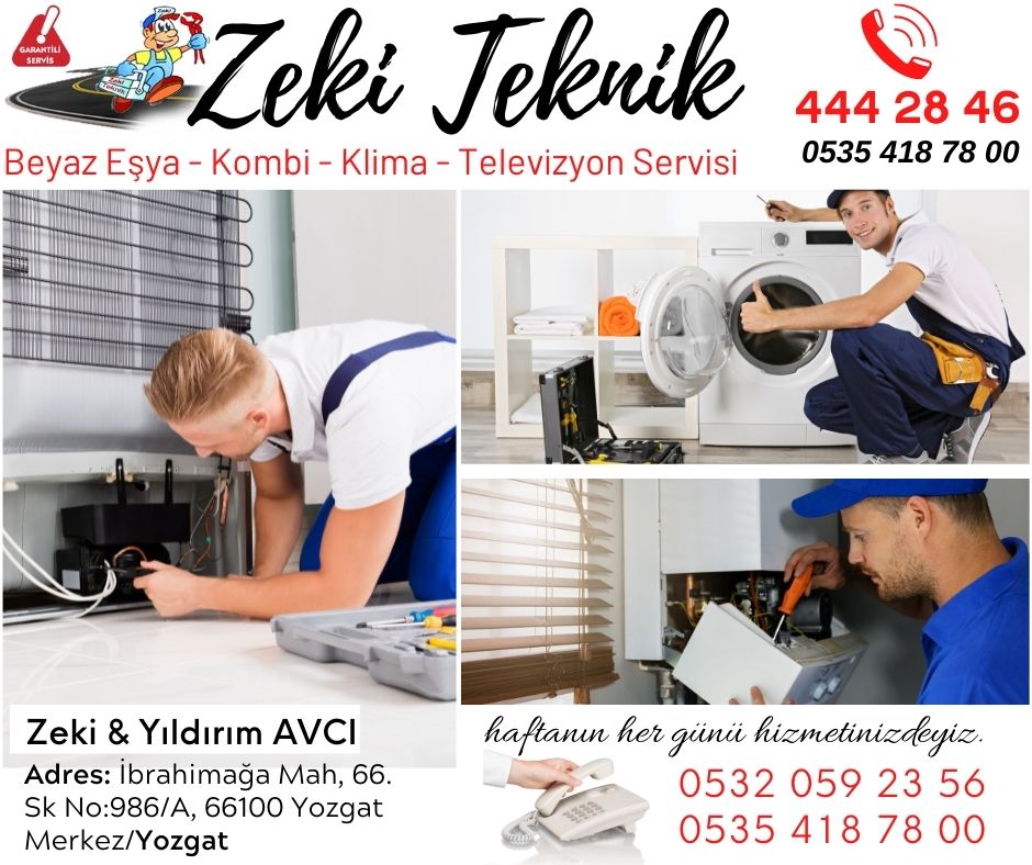 Yozgat beyaz eşya tamiri