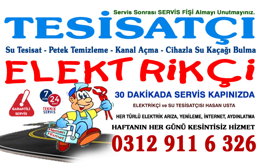 Ankara su tesisatçısı