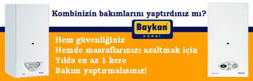 Baykan Kombi Bakım Fiyatları