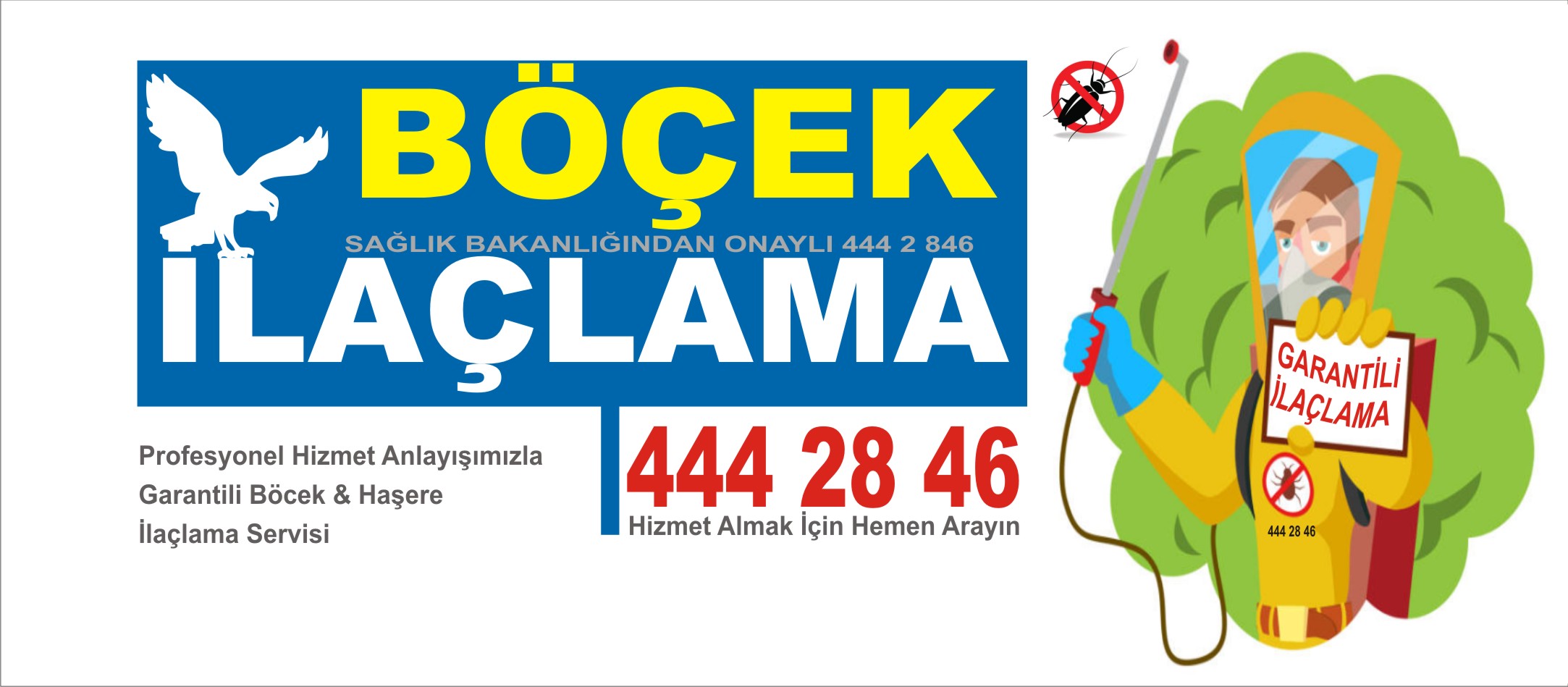 Küçükçekmece böcek ilaçlama servisi