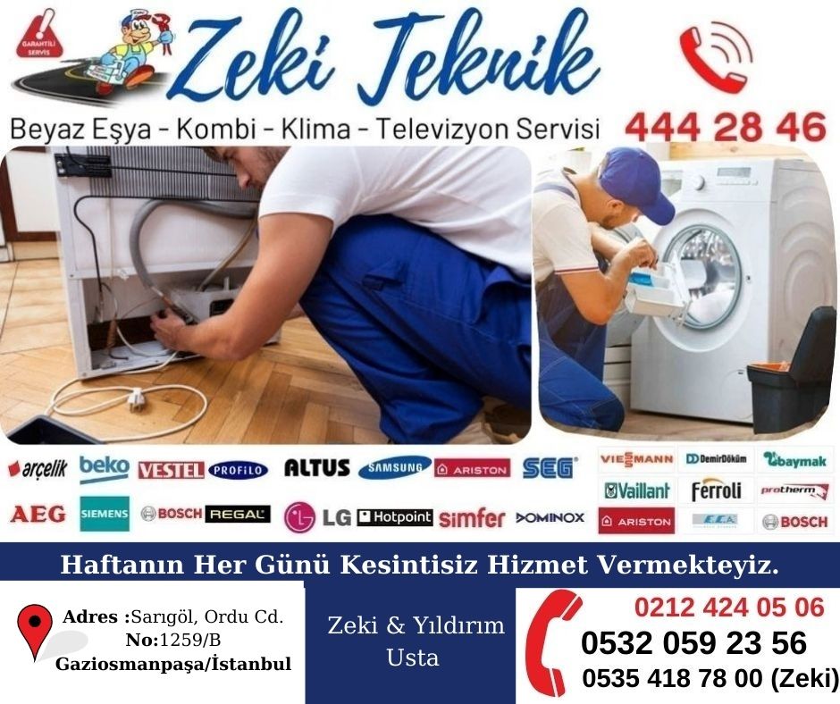 Fevzi Çakmak Beyaz Eşya Servisi | 444 28 46 Gaziosmanpaşa