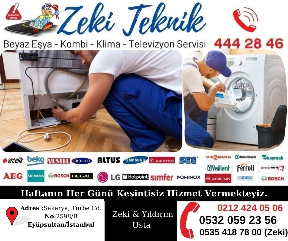 Kemerburgaz Beyaz Eşya Servisi | 444 28 46 Eyüpsultan